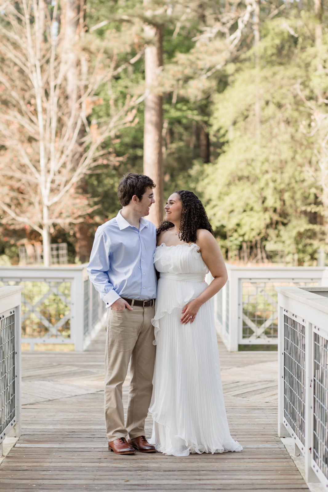 Zoë and Jonathan engagement portrait