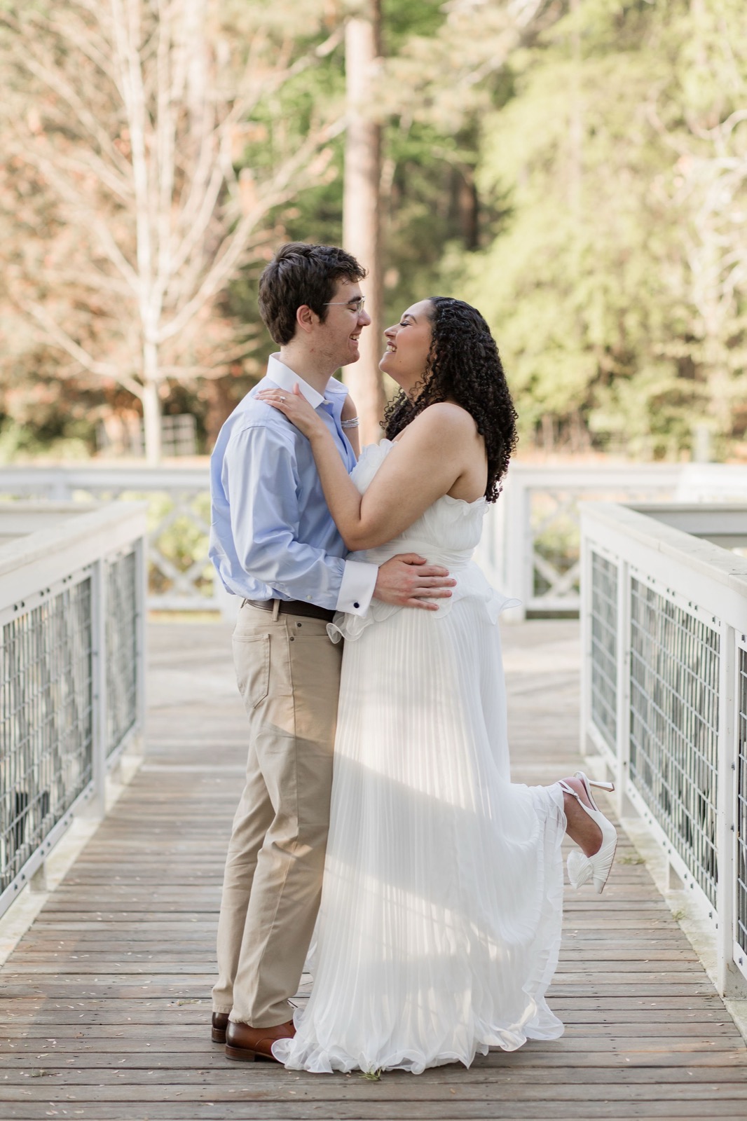 Zoë and Jonathan engagement portrait