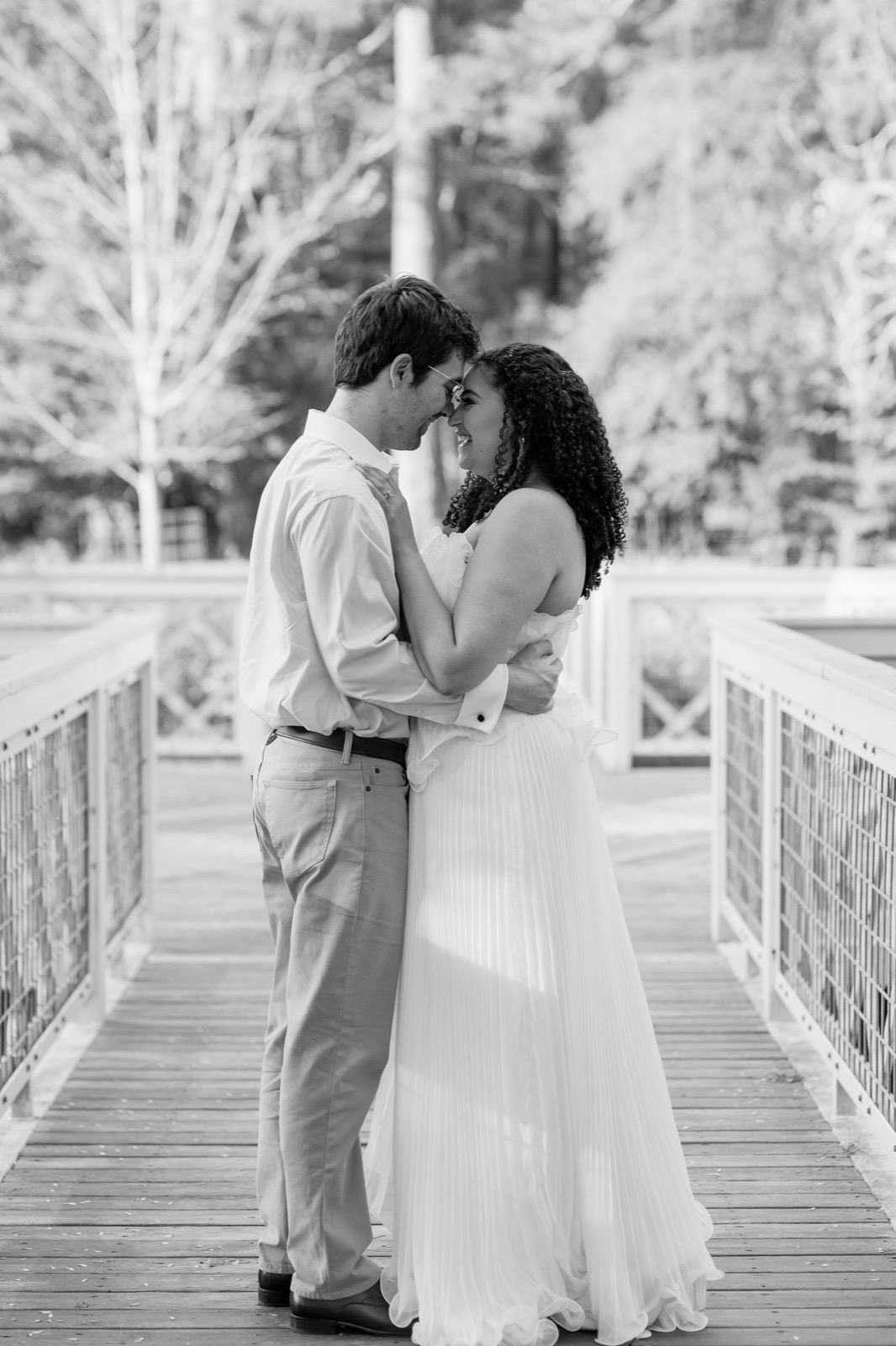 Zoë and Jonathan engagement portrait