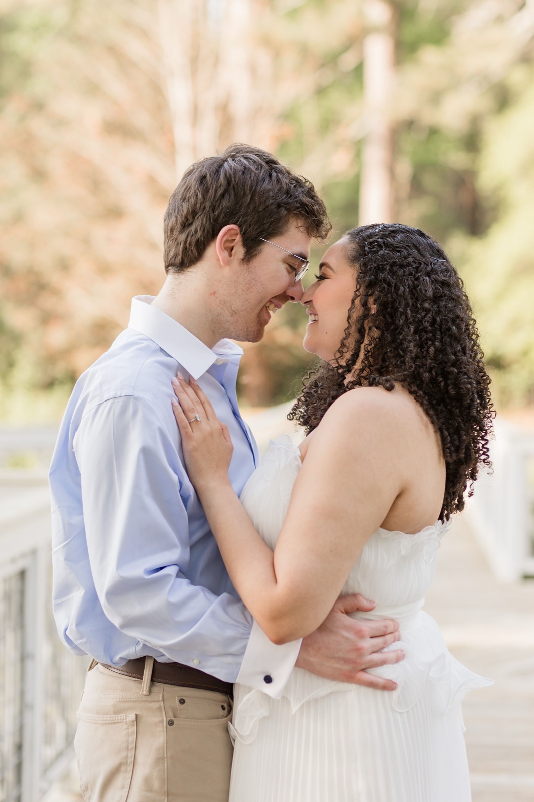 Zoë and Jonathan engagement portrait