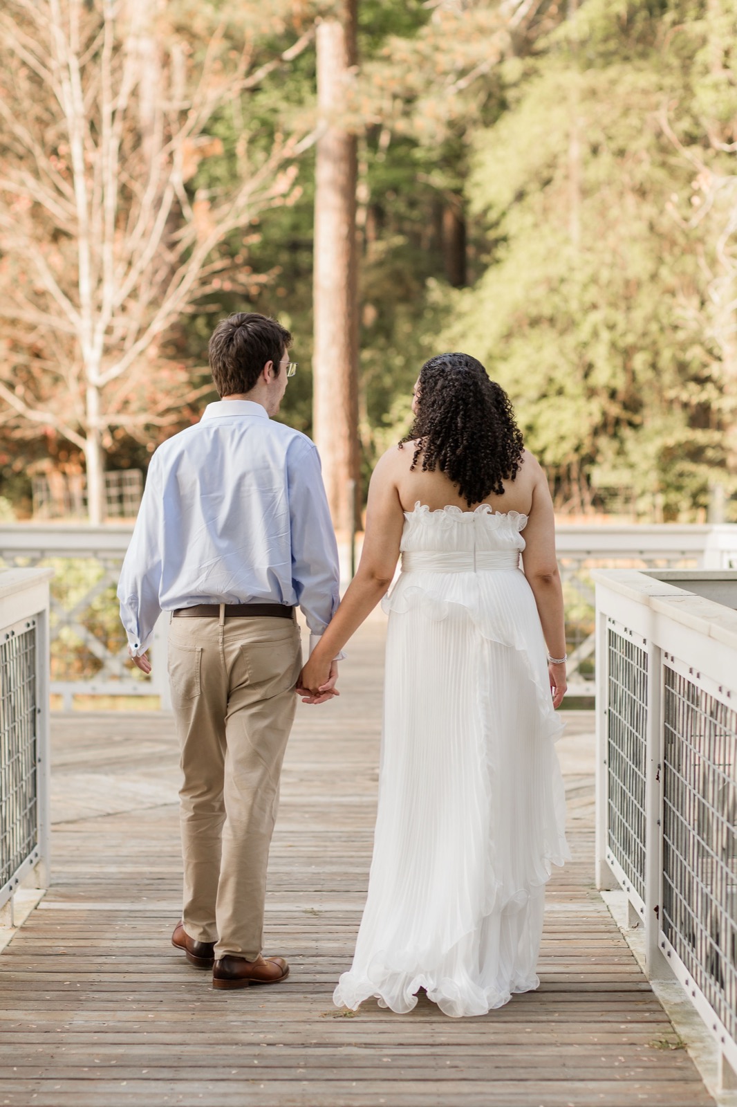 Zoë and Jonathan engagement portrait