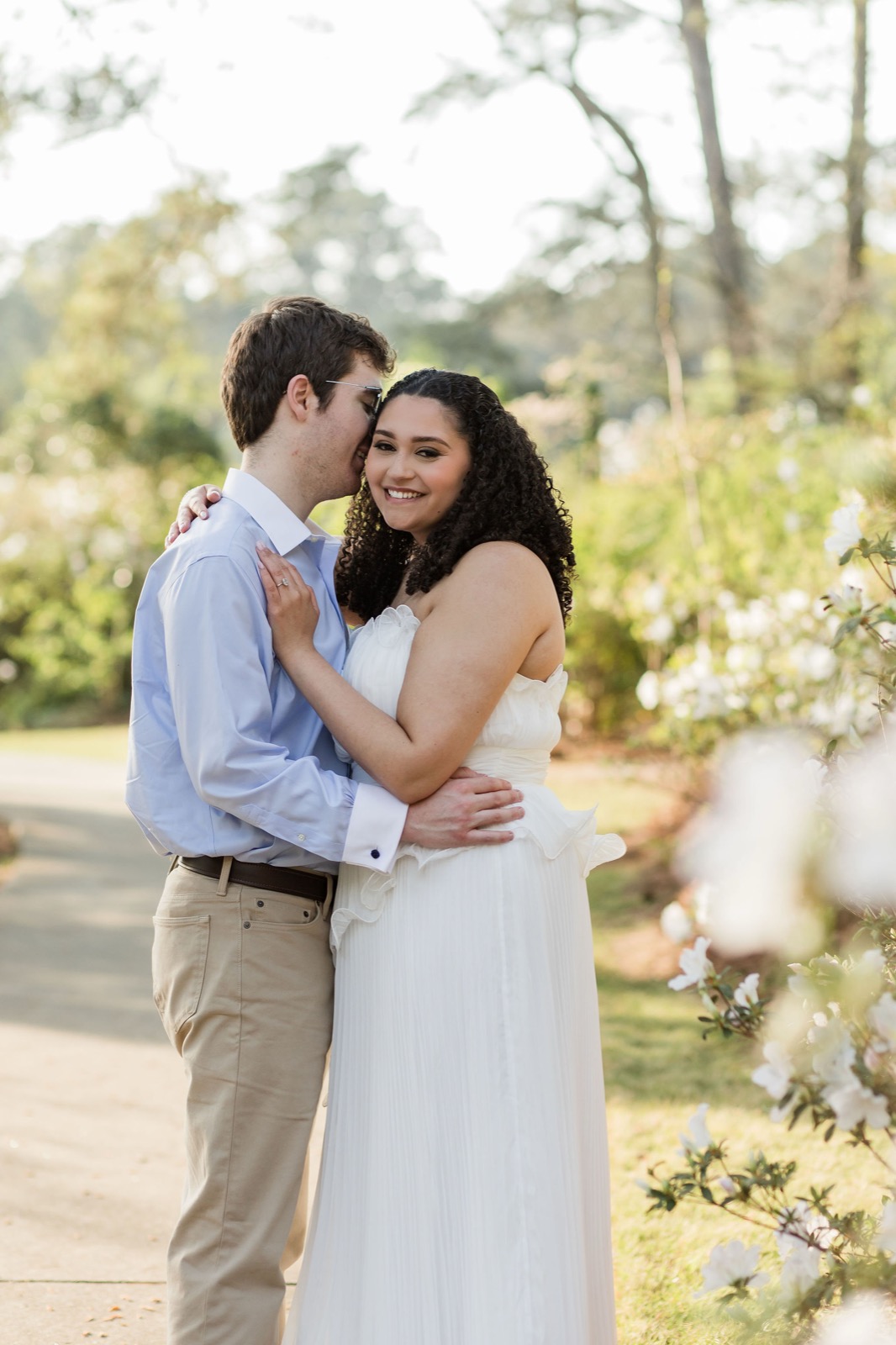 Zoë and Jonathan engagement portrait