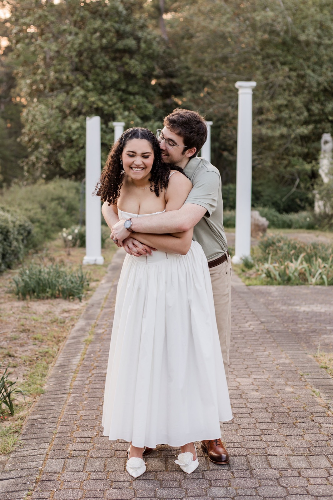 Zoë and Jonathan engagement portrait